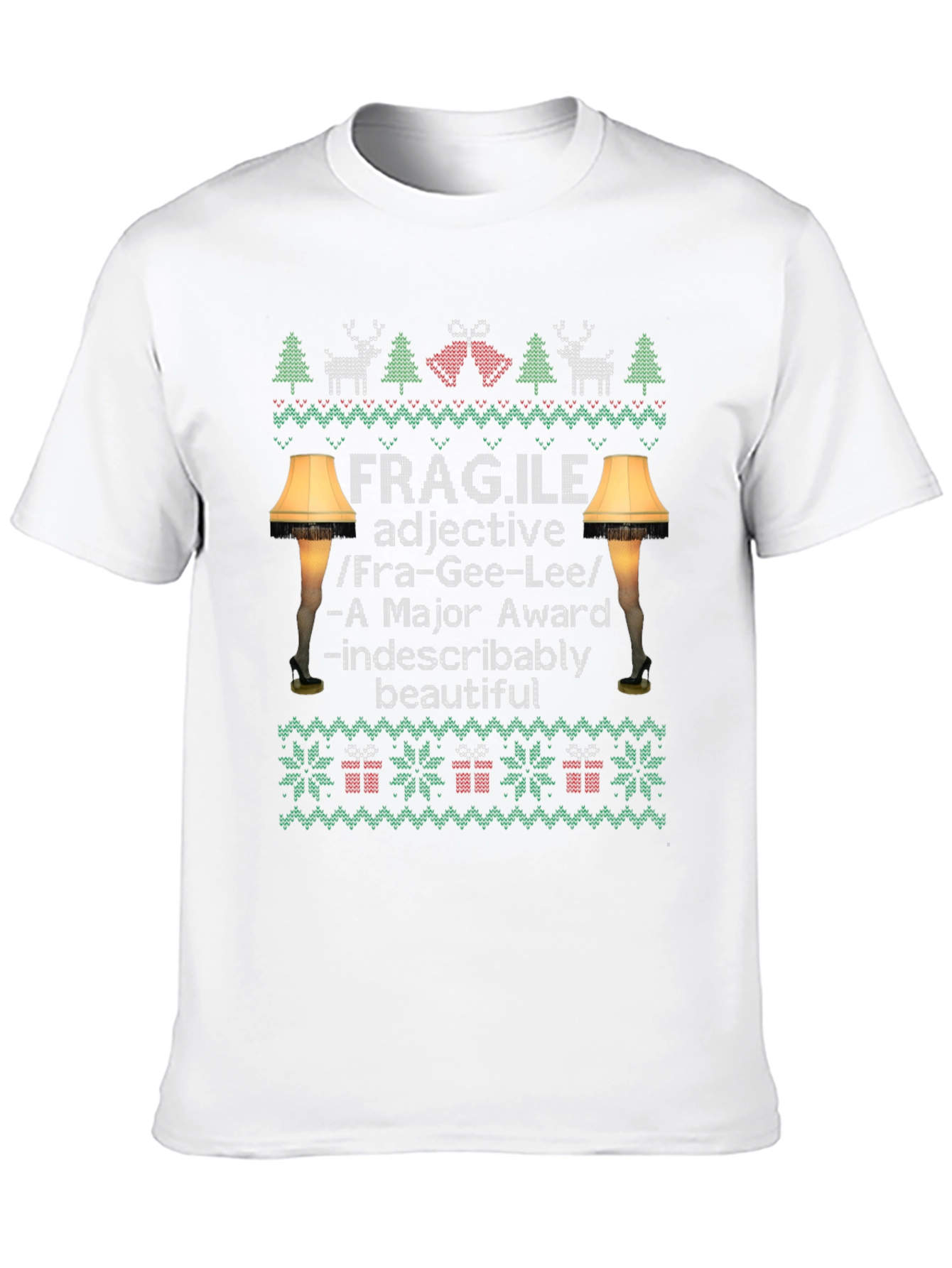Fragile Christmas T-Shirt - A Major Award