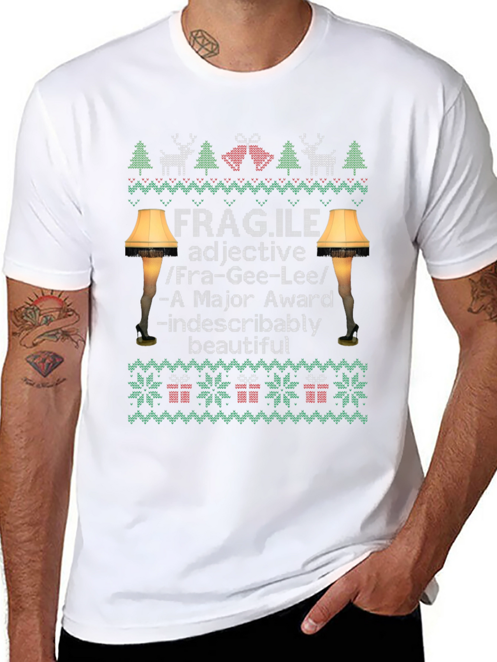 Fragile Christmas T-Shirt - A Major Award