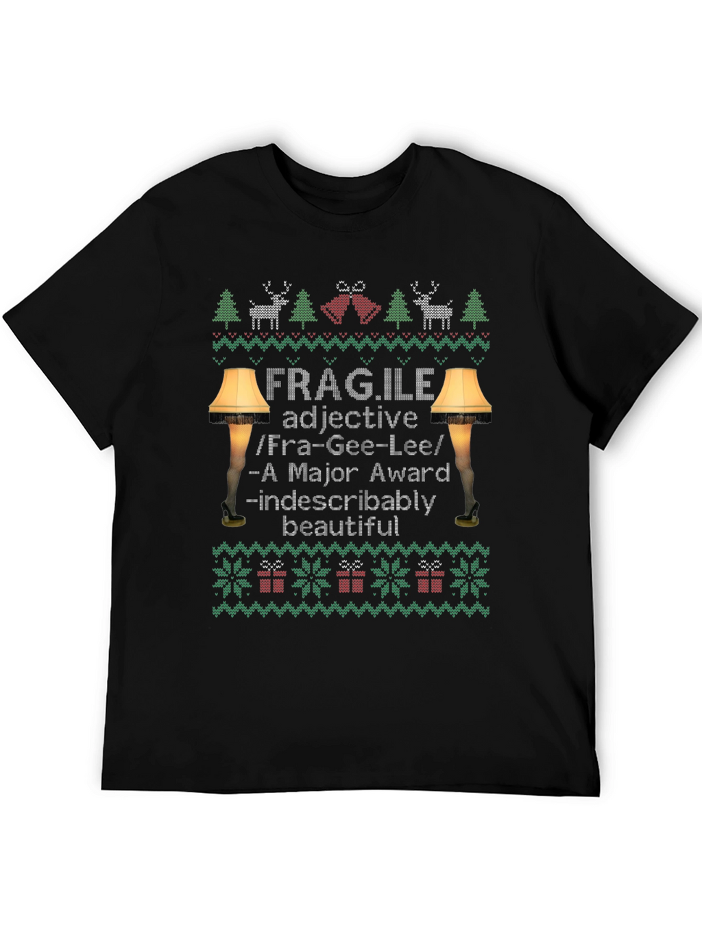 Fragile Christmas T-Shirt - A Major Award