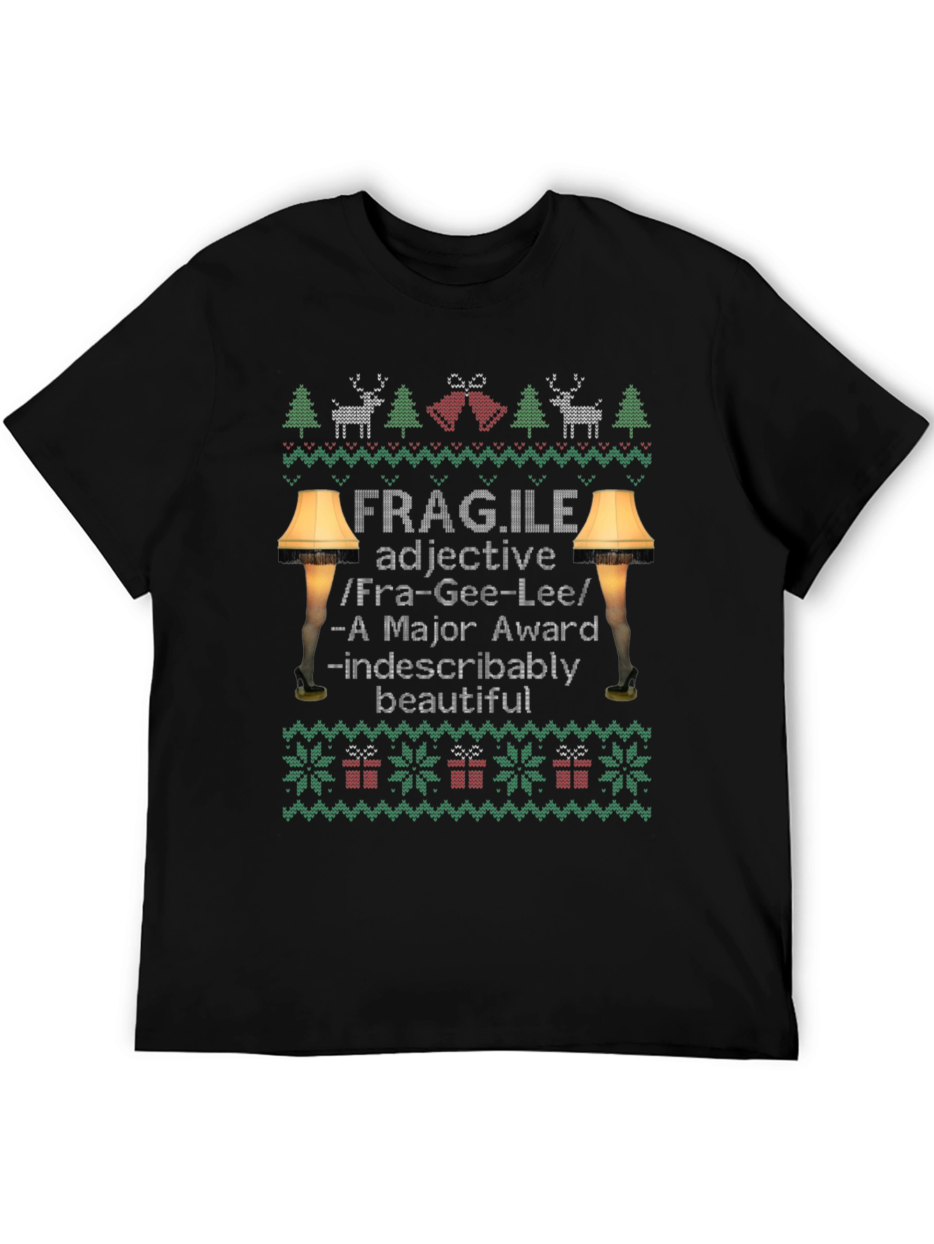Fragile Christmas T-Shirt - A Major Award