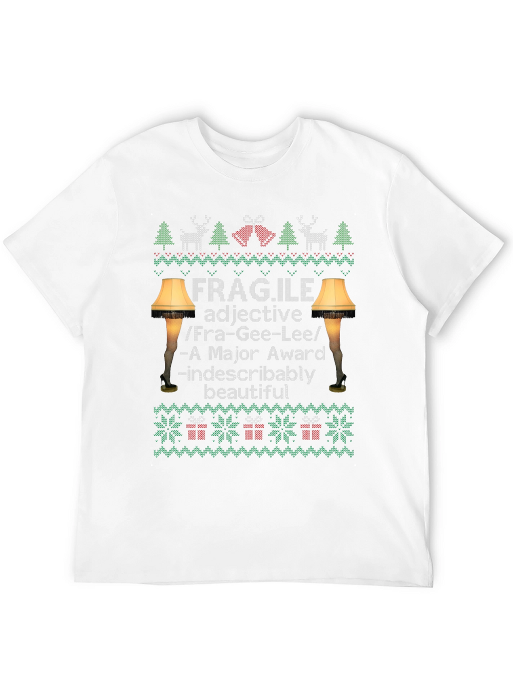 Fragile Christmas T-Shirt - A Major Award