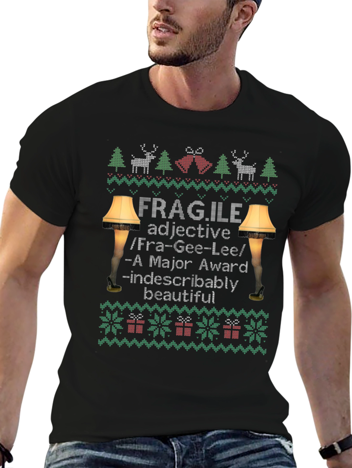 Fragile Christmas T-Shirt - A Major Award