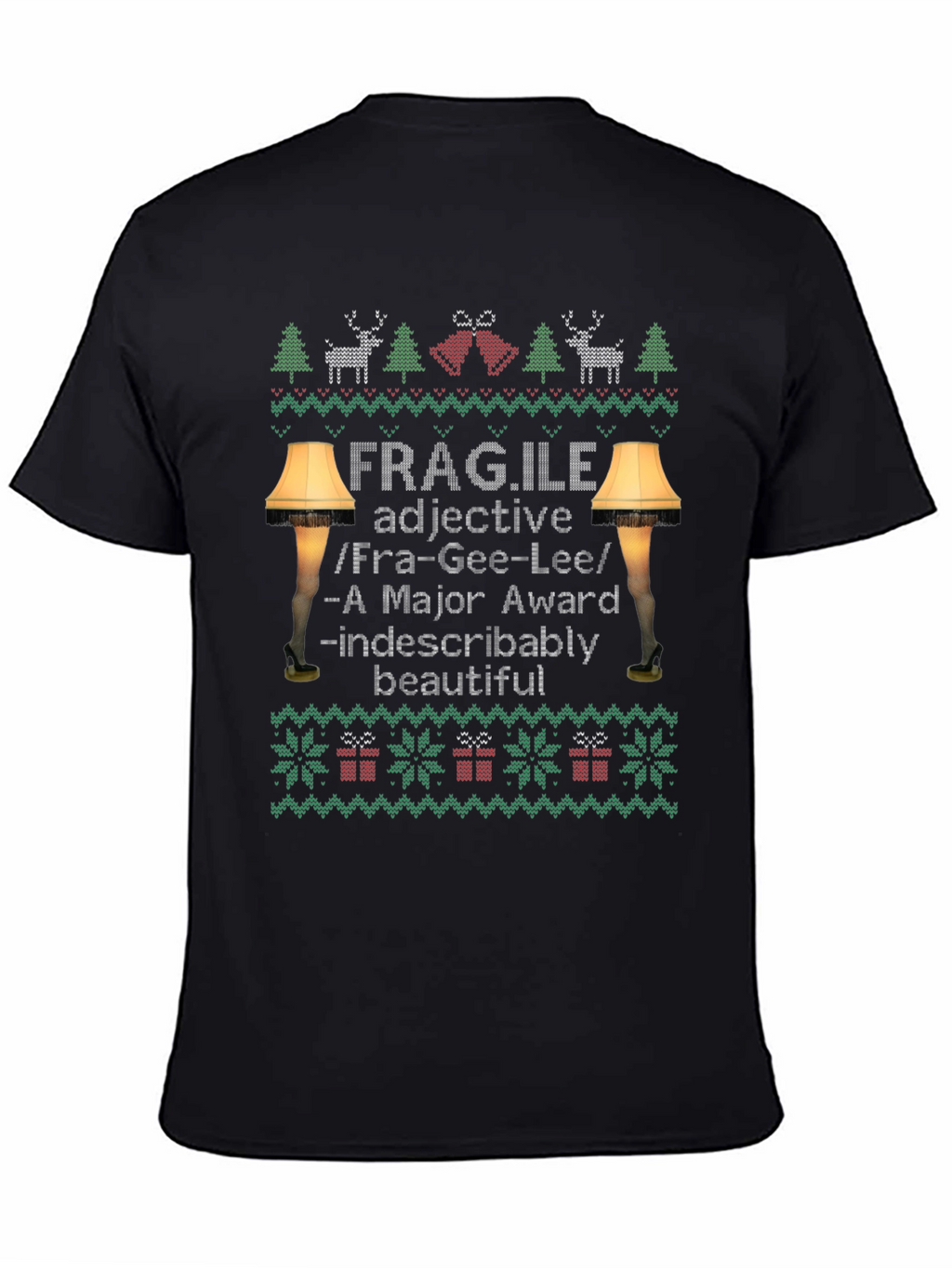 Fragile Christmas T-Shirt - A Major Award