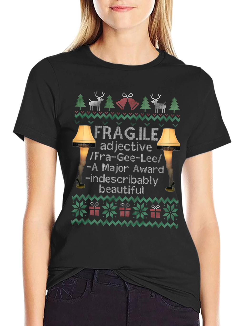 Fragile Christmas T-Shirt - A Major Award
