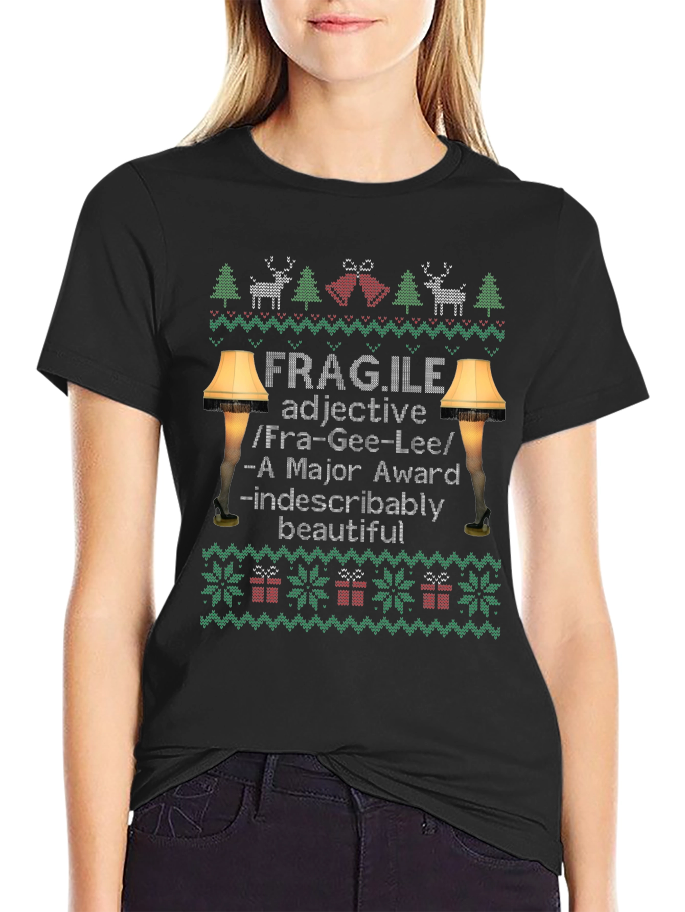 Fragile Christmas T-Shirt - A Major Award