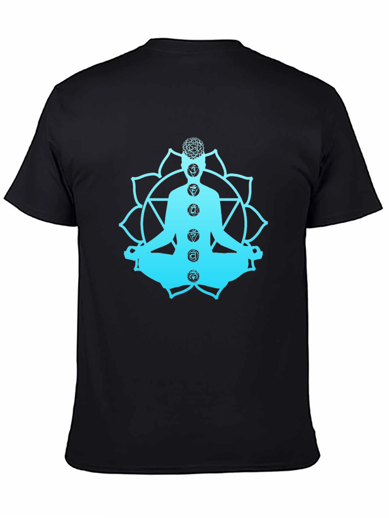 Chakra Meditation T-Shirt - Spiritual Yoga Design