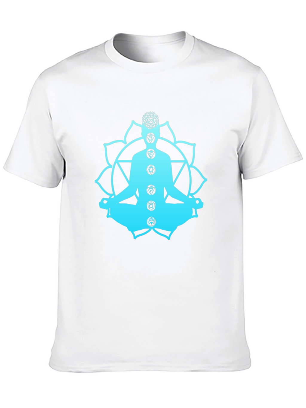 Chakra Meditation T-Shirt - Spiritual Yoga Design