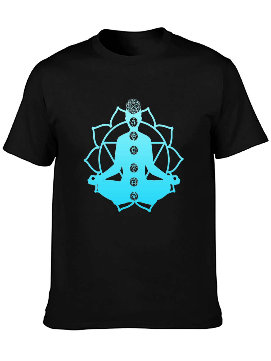 Chakra Meditation T-Shirt - Spiritual Yoga Design