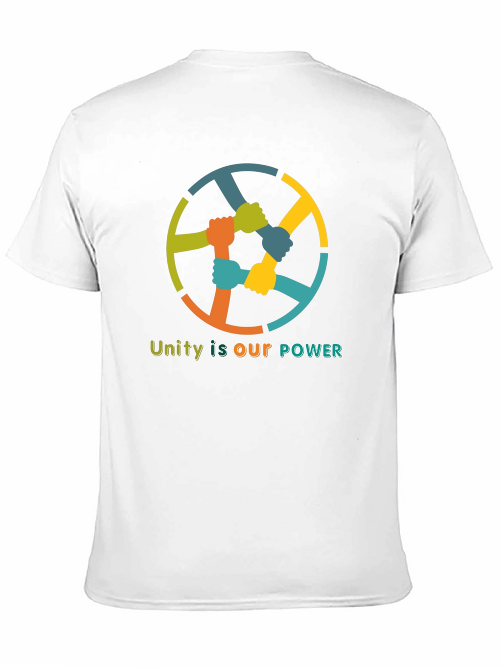 Unity Power T-Shirt - Strength in Togetherness Graphic Tee