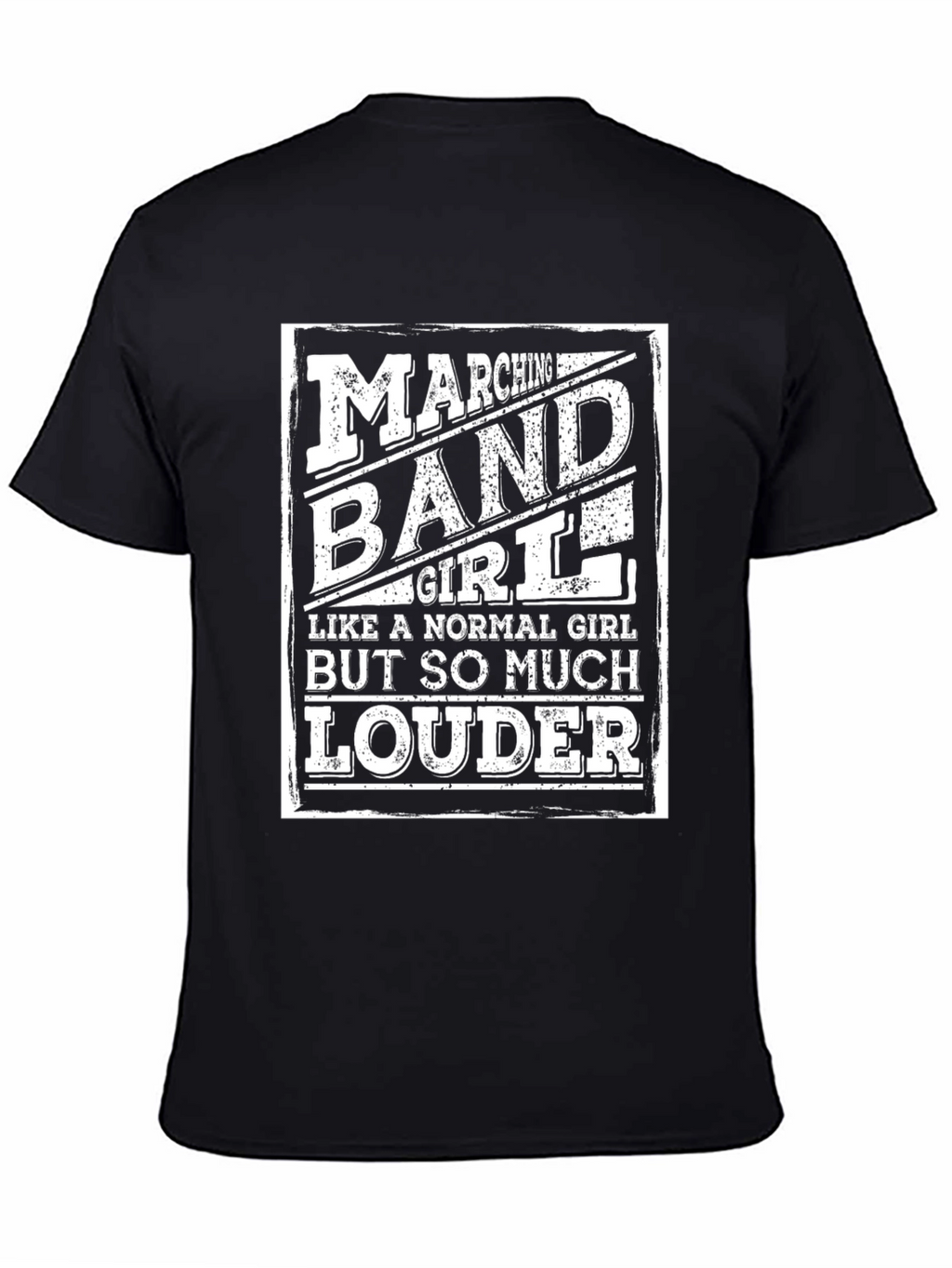 Marching Band Girl T-Shirt - Loud & Proud!
