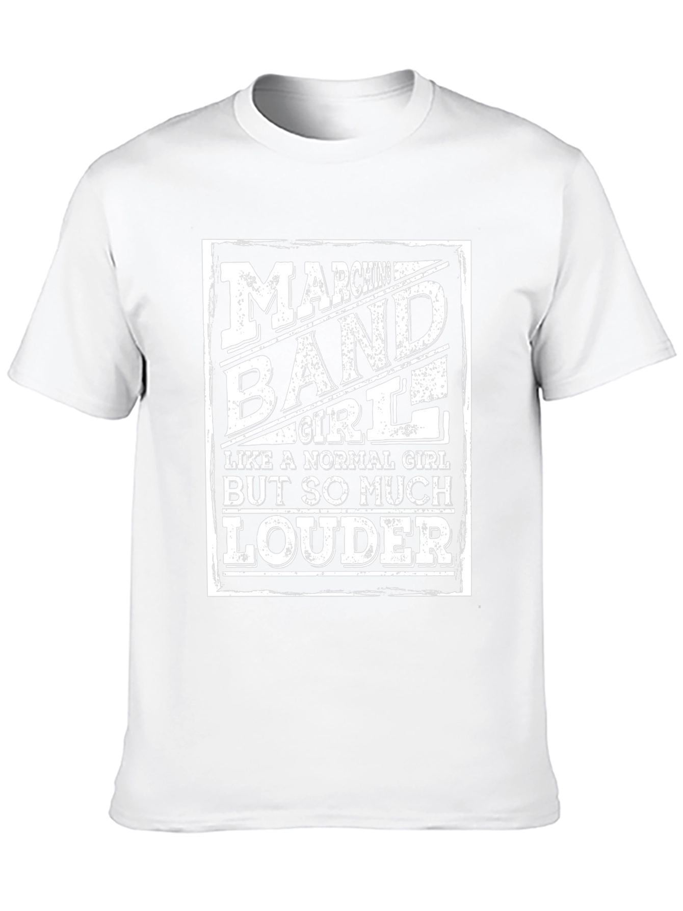 Marching Band Girl T-Shirt - Loud & Proud!
