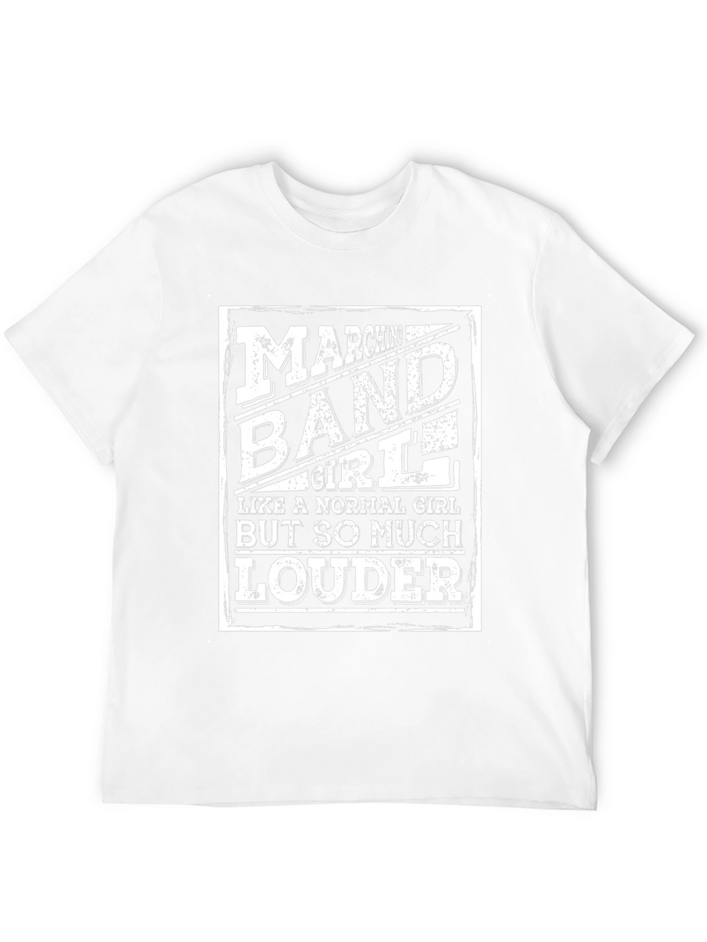 Marching Band Girl T-Shirt - Loud & Proud!