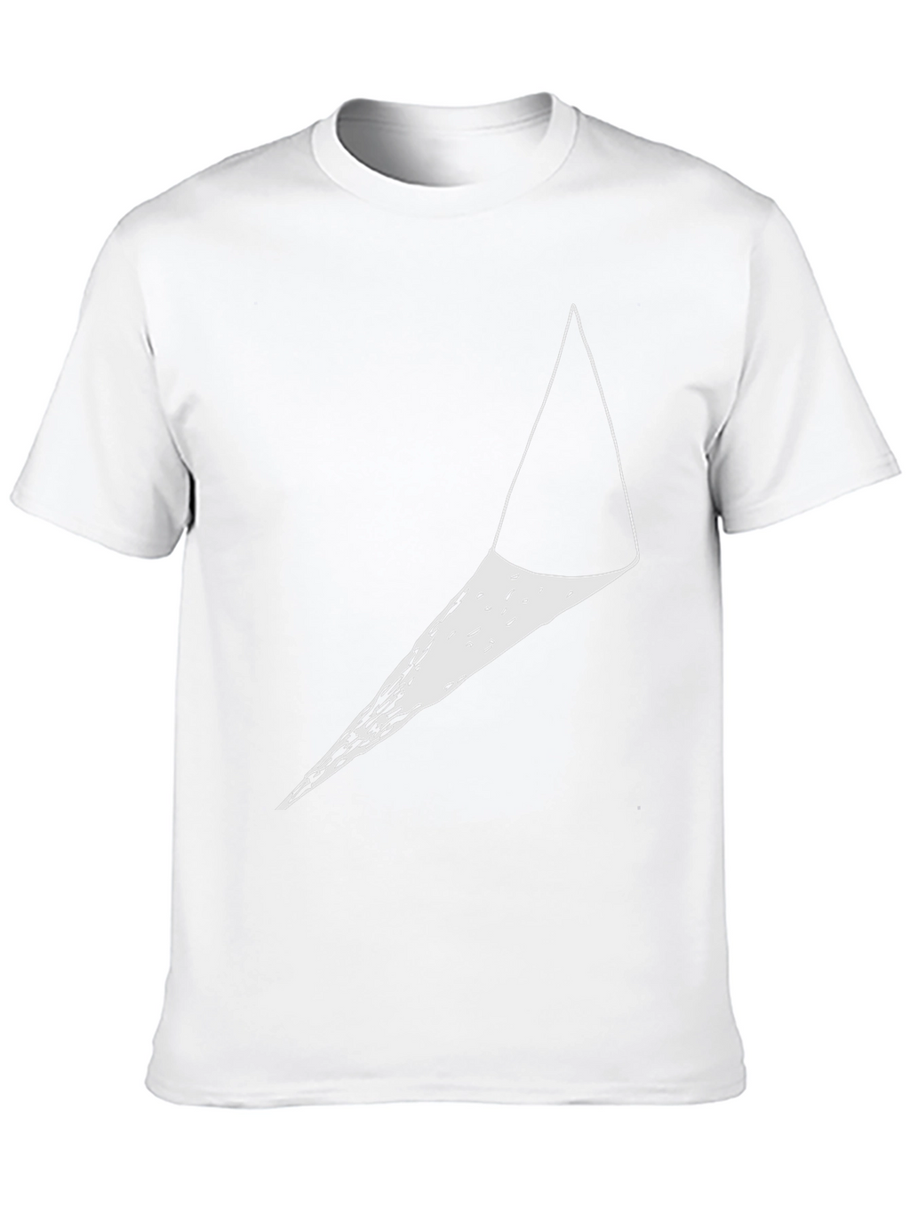Modern Geometric Cone Graphic Tee