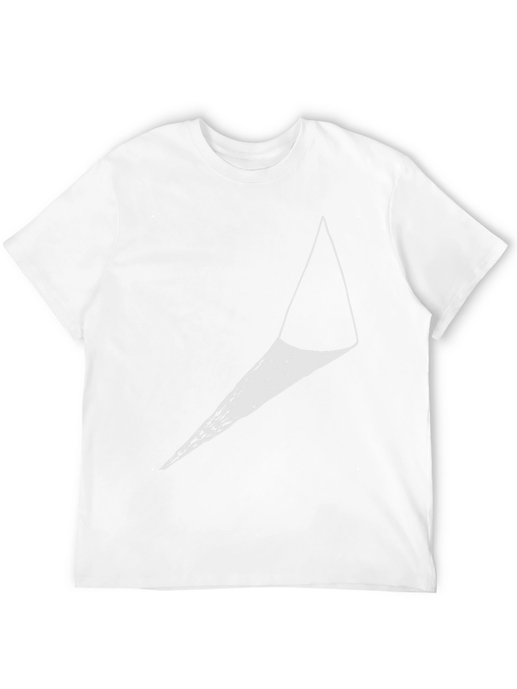 Modern Geometric Cone Graphic Tee