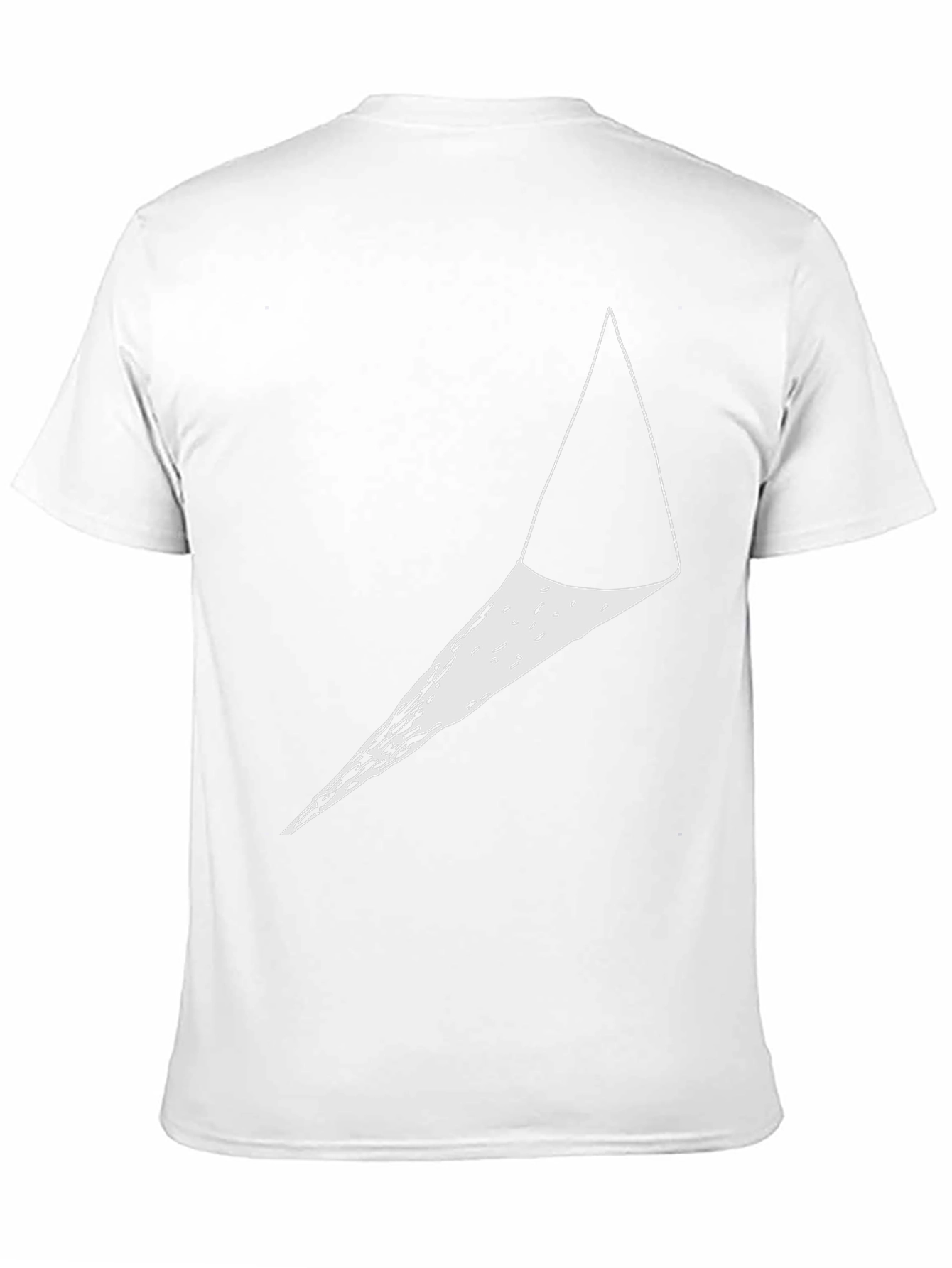 Modern Geometric Cone Graphic Tee