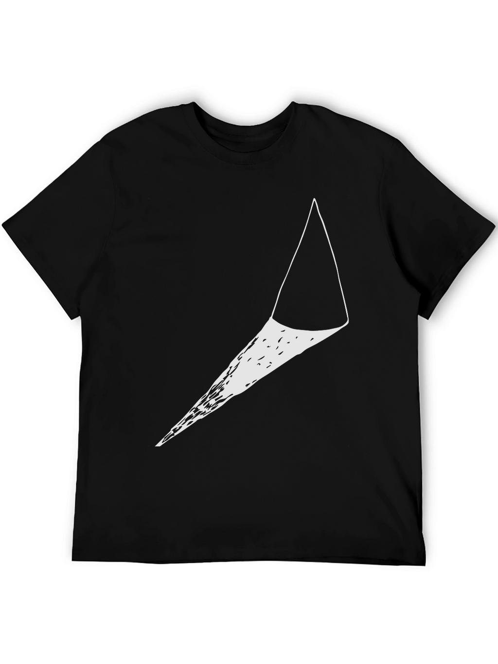 Modern Geometric Cone Graphic Tee