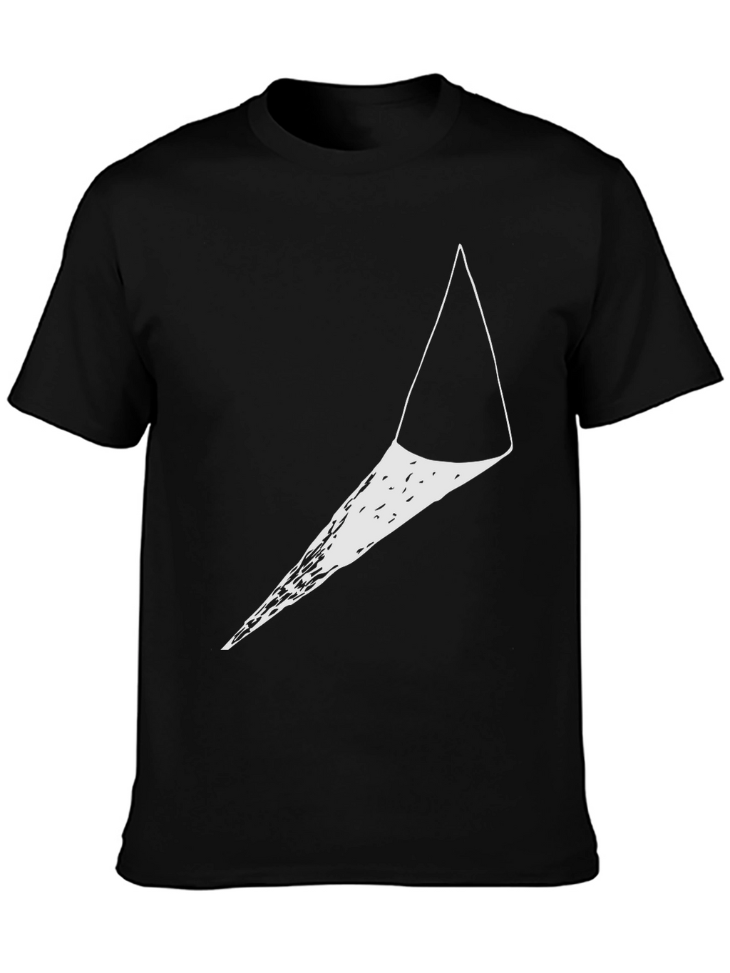 Modern Geometric Cone Graphic Tee