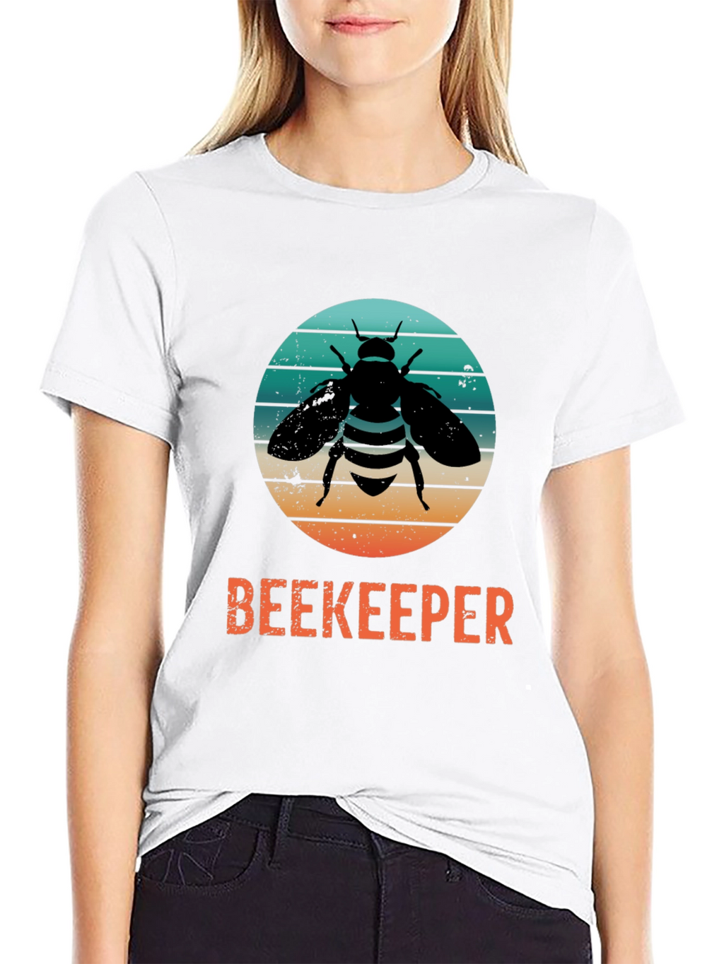 Beekeeper Bee T-Shirt - Honey Lover Retro Style Tee