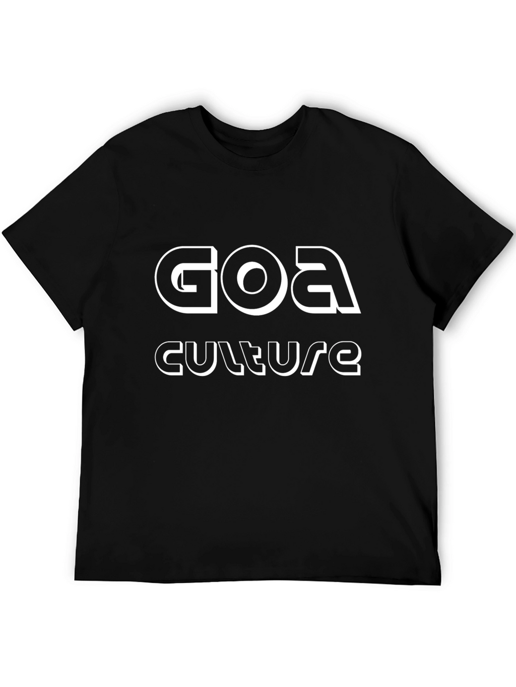 Goa Culture Black T-Shirt