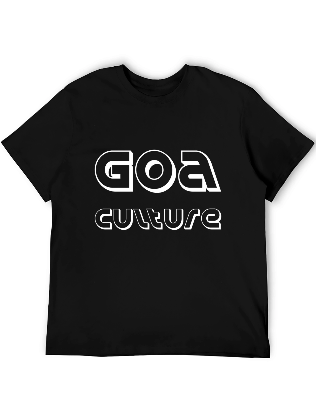 Goa Culture Black T-Shirt