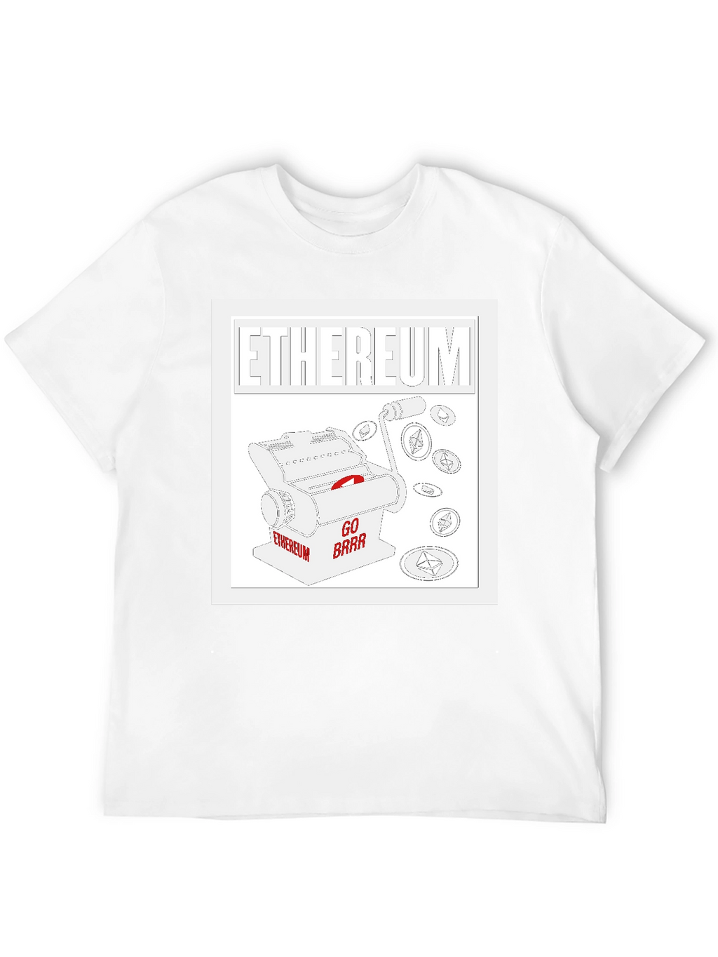 Ethereum Go Brrr Black T-Shirt