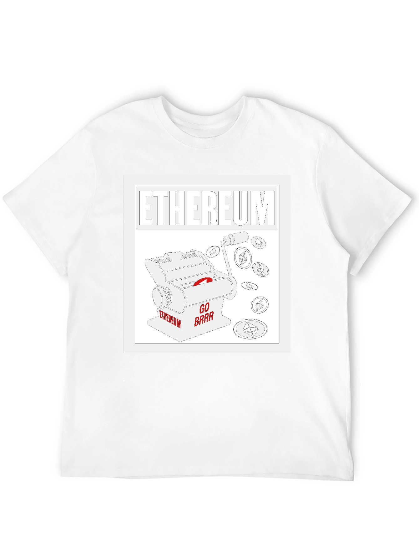 Ethereum Go Brrr Black T-Shirt