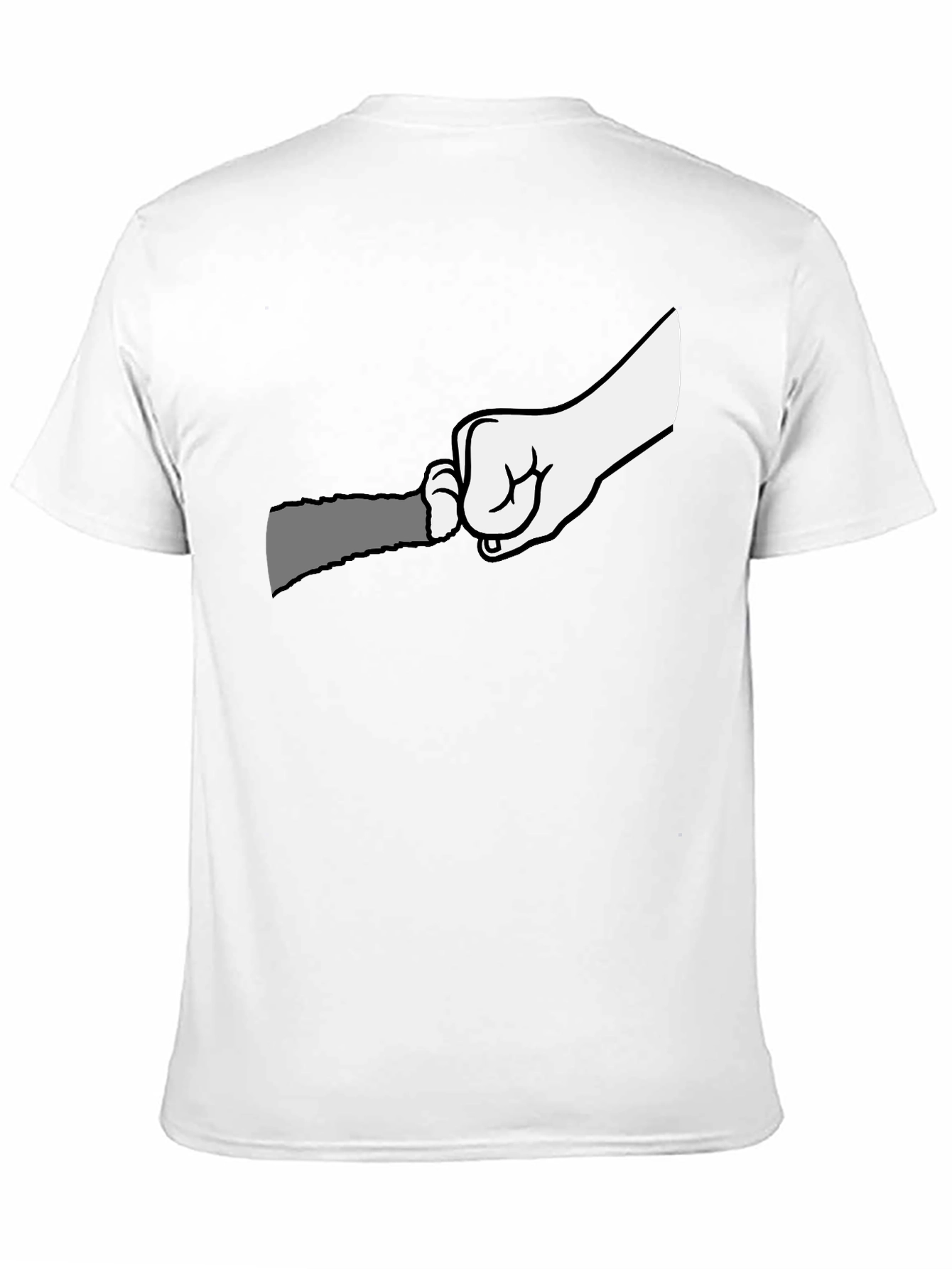 Graphic T-Shirt: Hand Holding Grater Funny Cooking Tee