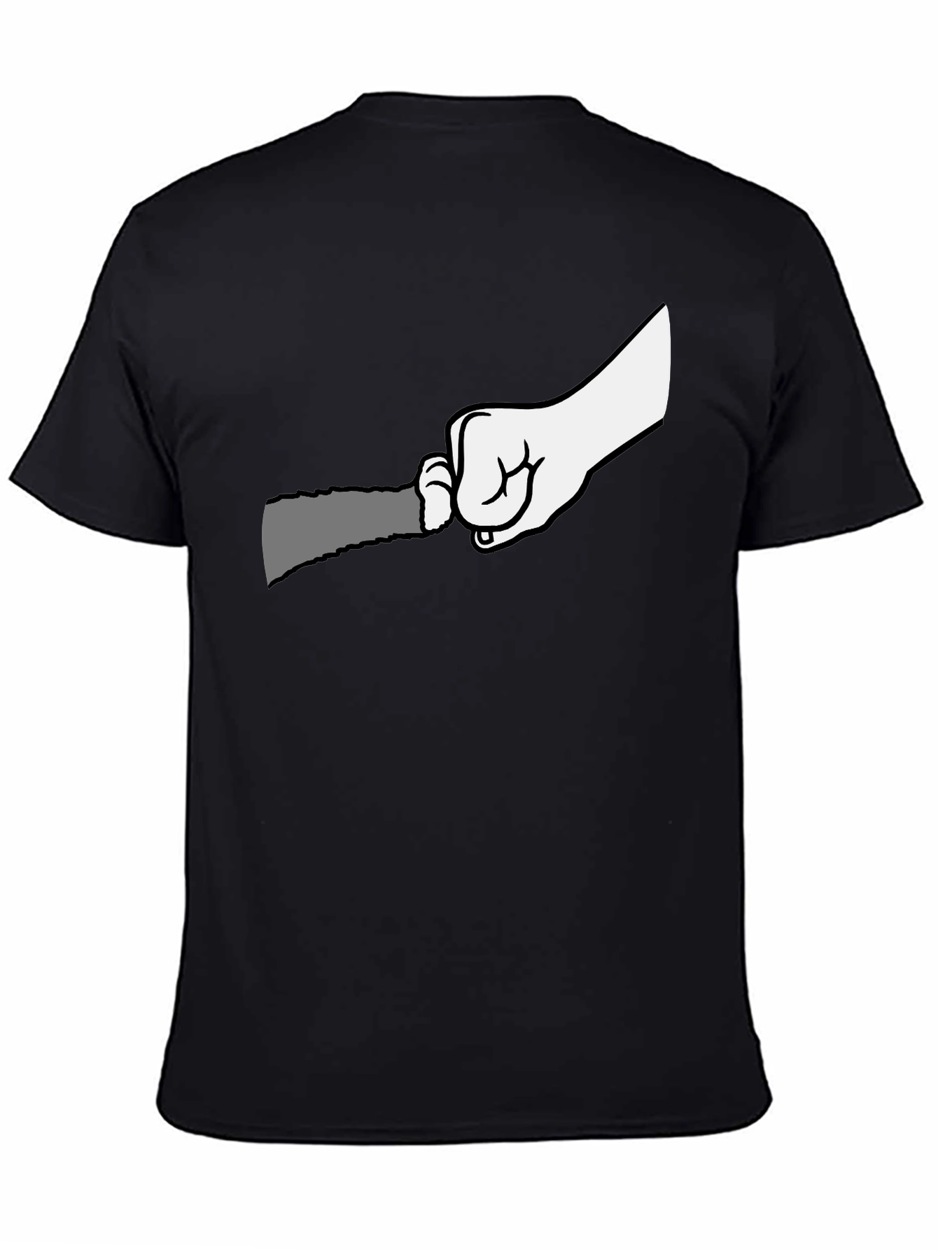 Graphic T-Shirt: Hand Holding Grater Funny Cooking Tee