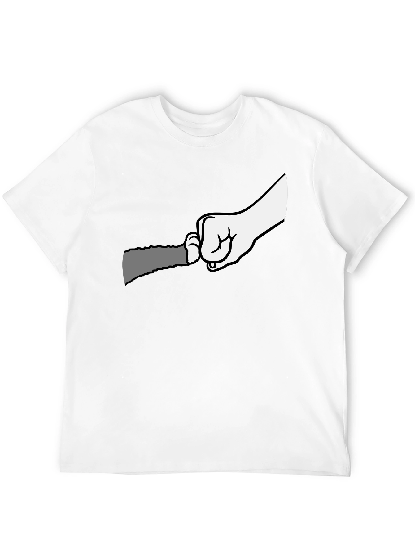 Graphic T-Shirt: Hand Holding Grater Funny Cooking Tee