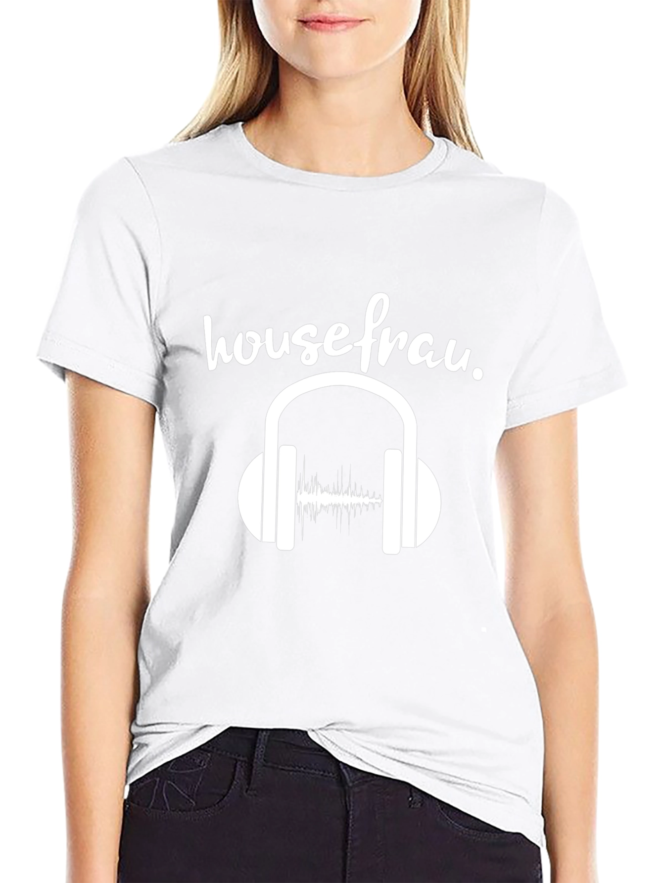 Housefrau Music Lover T-Shirt