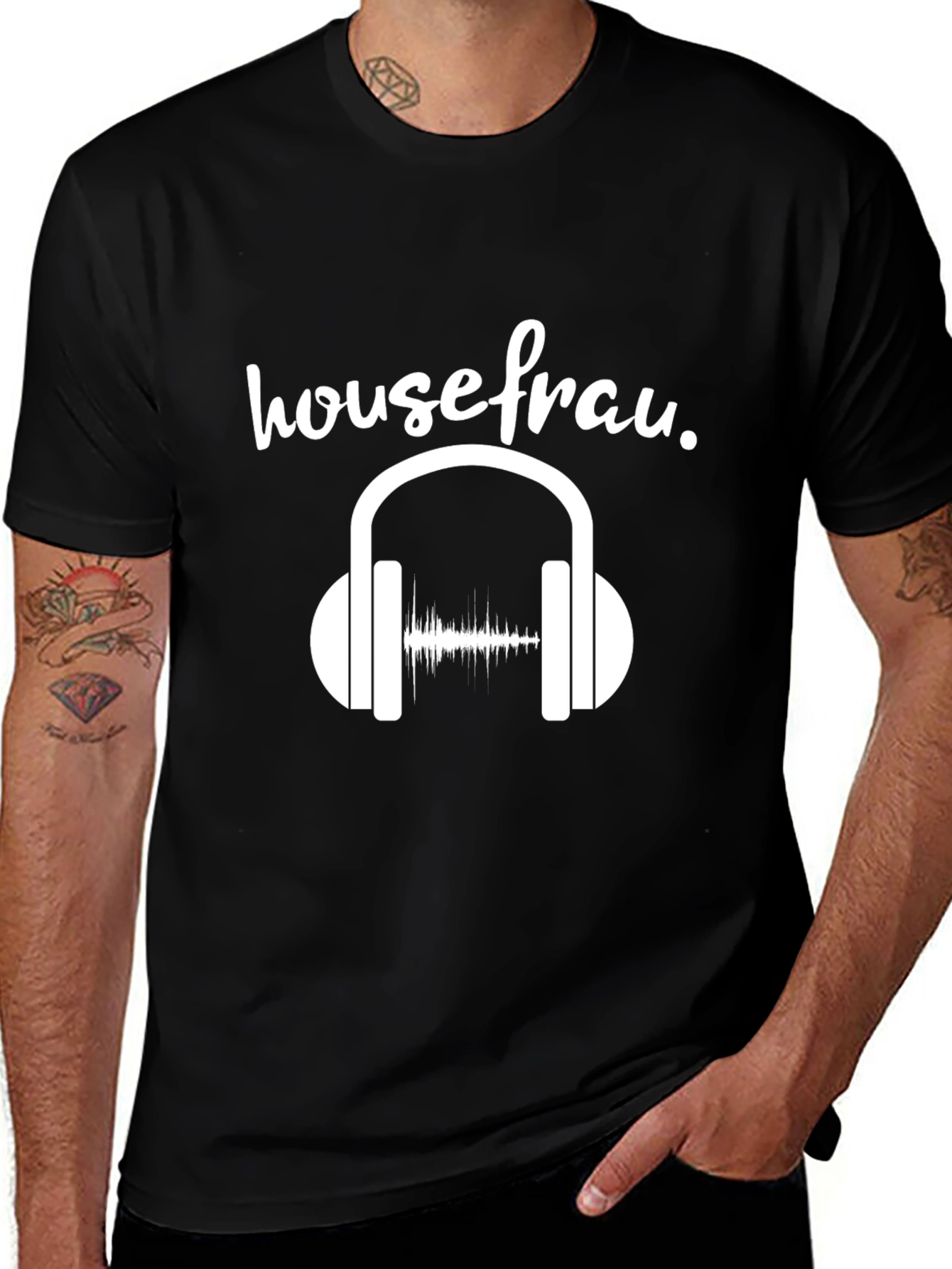 Housefrau Music Lover T-Shirt