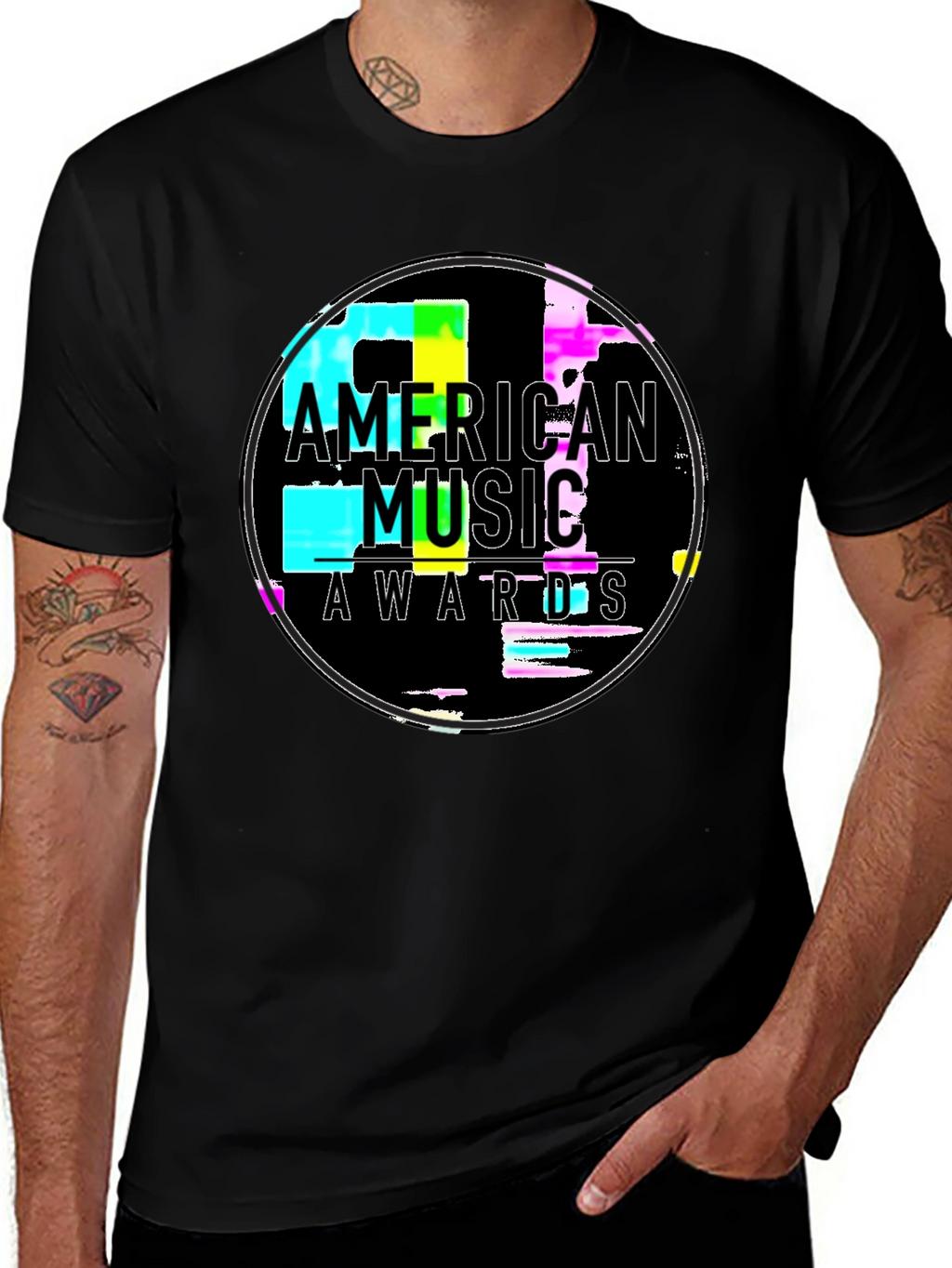 American Music Awards Black T-Shirt