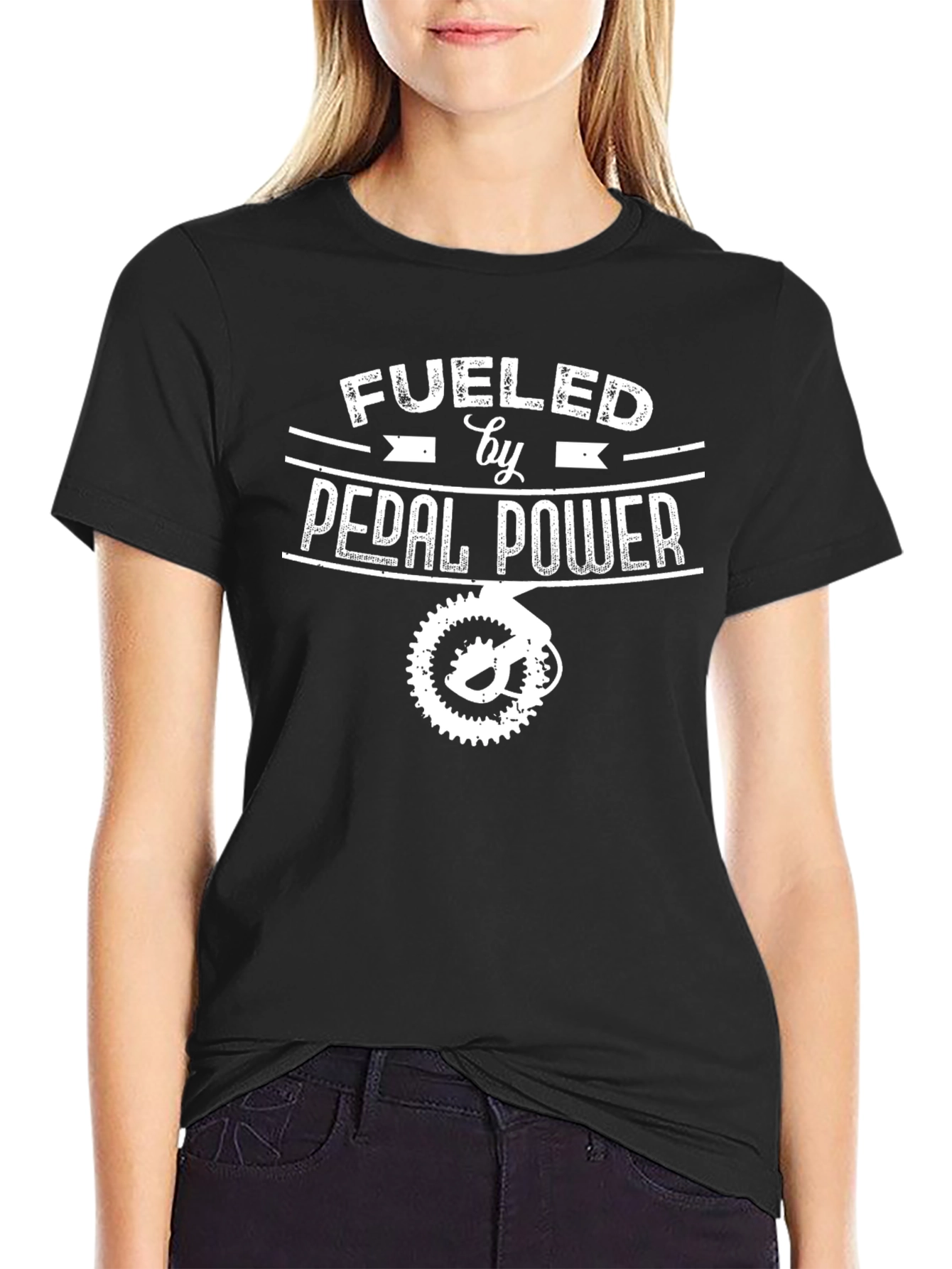 Fueled by Pedal Power Graphic Tee