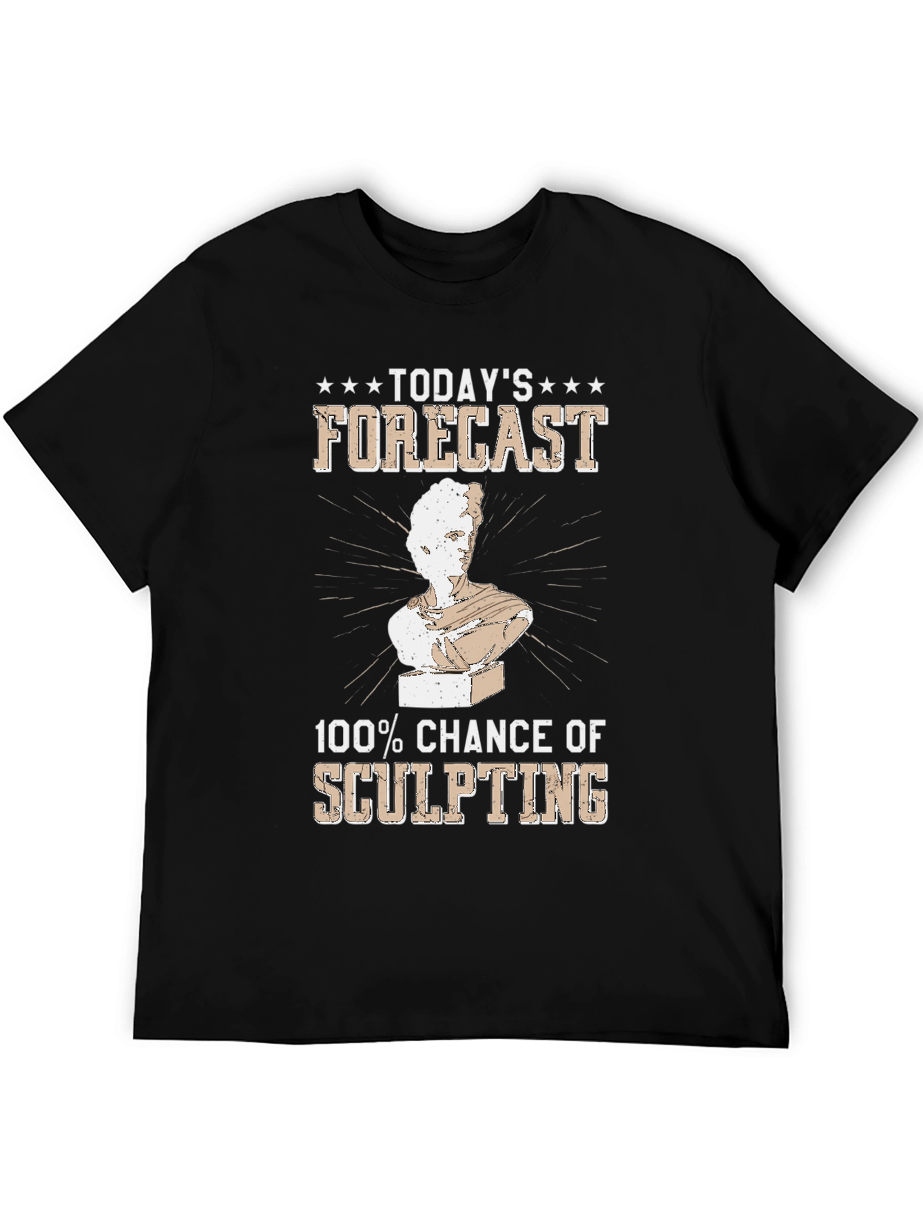 Sculpting Forecast T-Shirt - Chance of Art