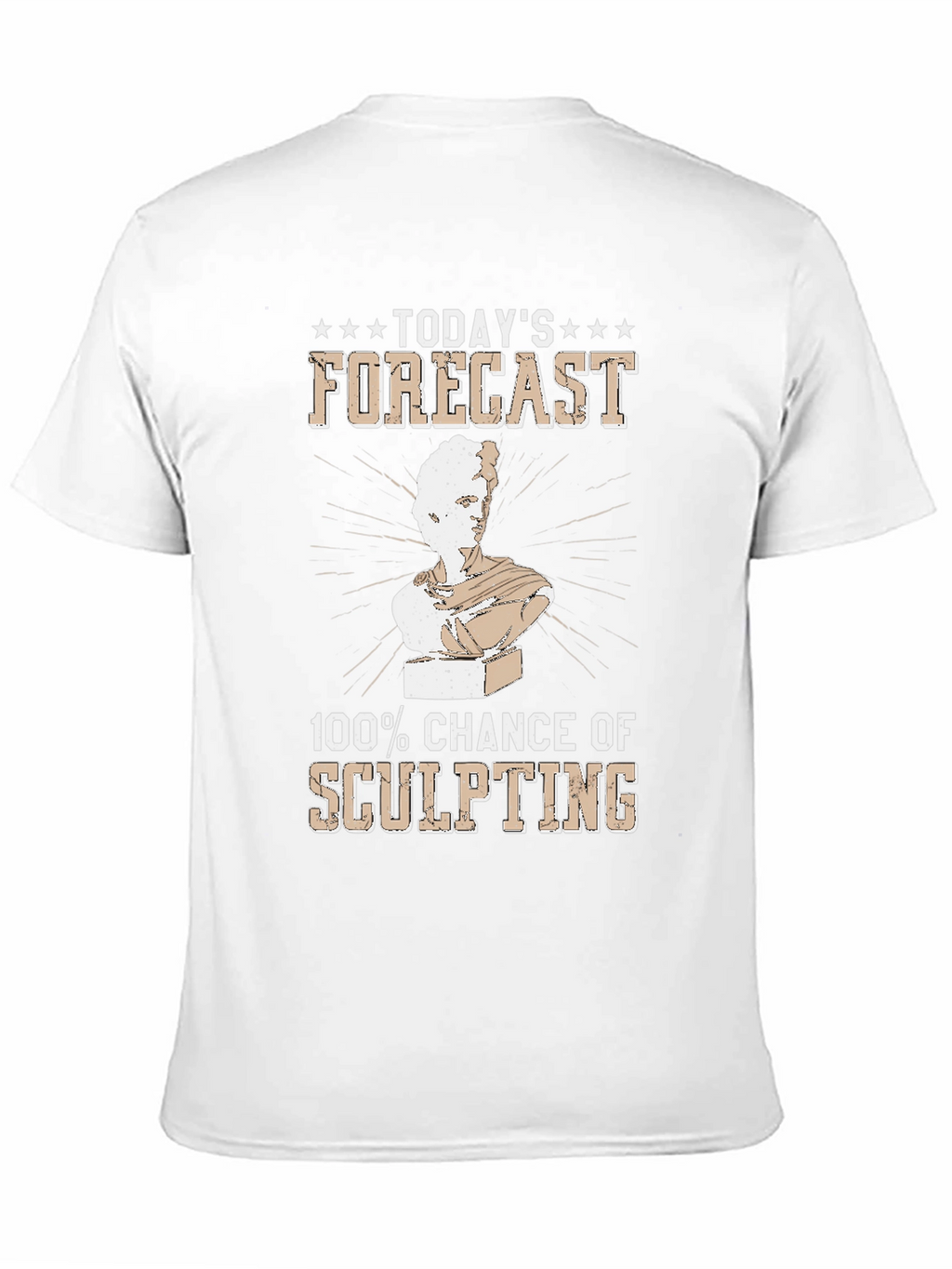 Sculpting Forecast T-Shirt - Chance of Art