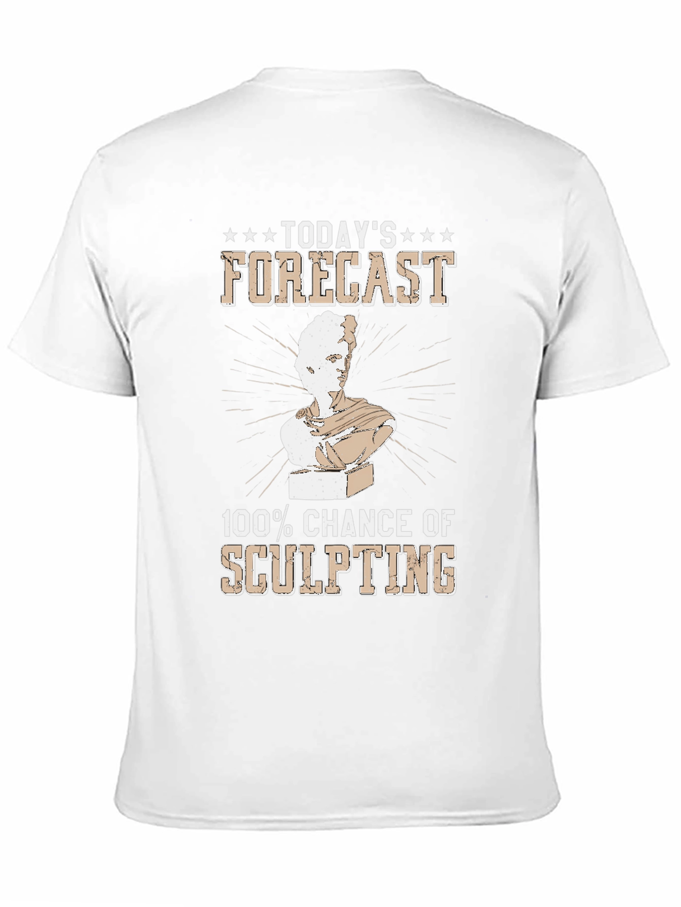 Sculpting Forecast T-Shirt - Chance of Art