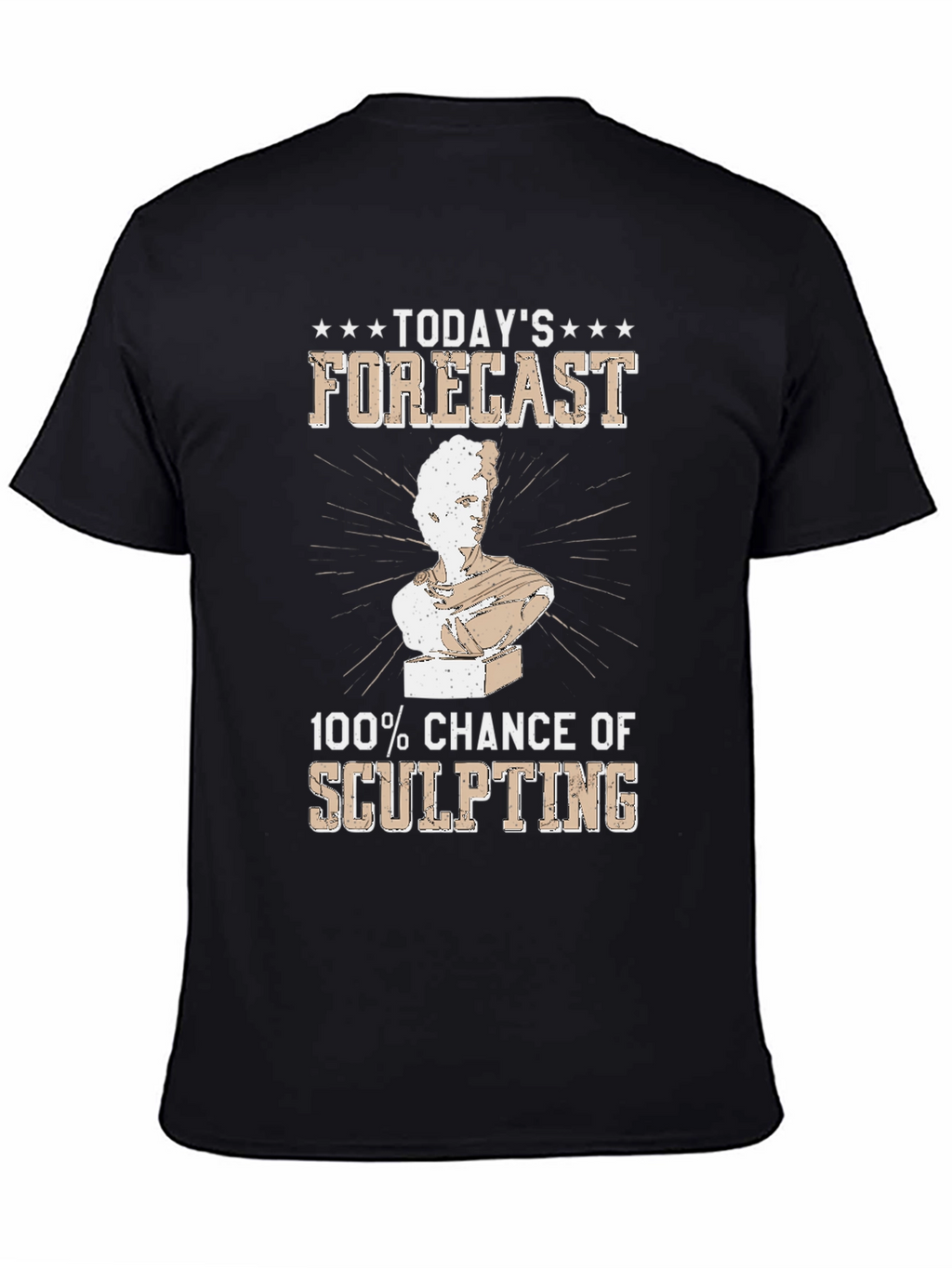 Sculpting Forecast T-Shirt - Chance of Art