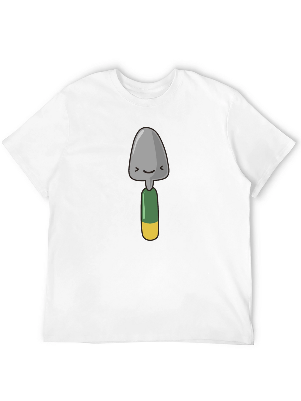 Cute Gardening Trowel Graphic Tee - Black