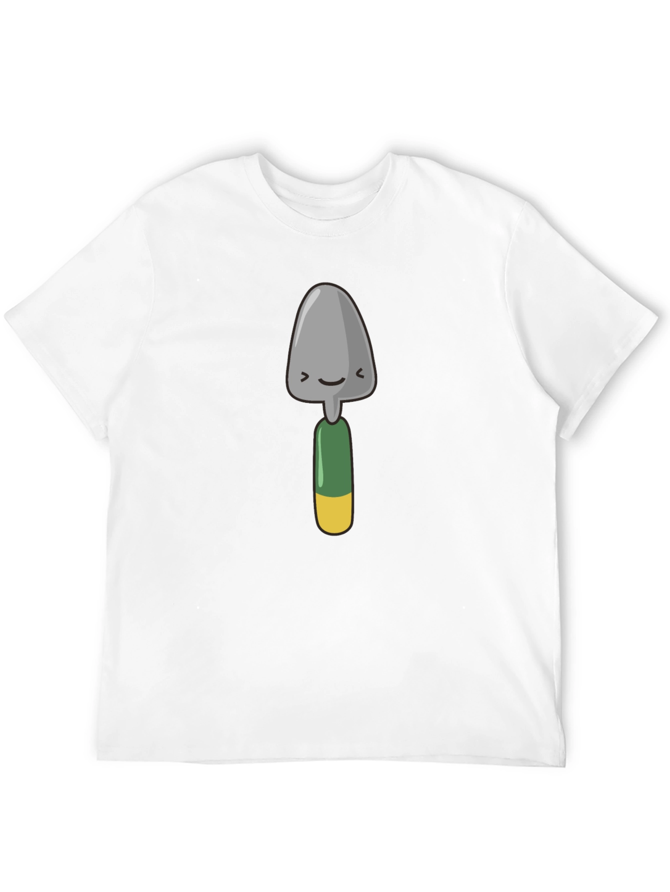 Cute Gardening Trowel Graphic Tee - Black
