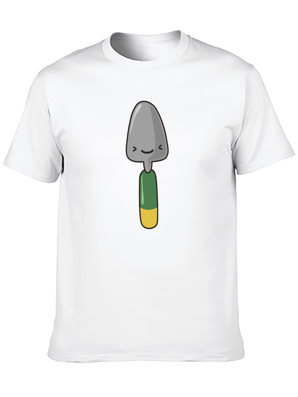 Cute Gardening Trowel Graphic Tee - Black