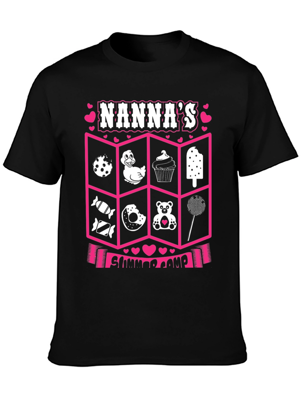 Nannas Summer Camp Graphic Tee