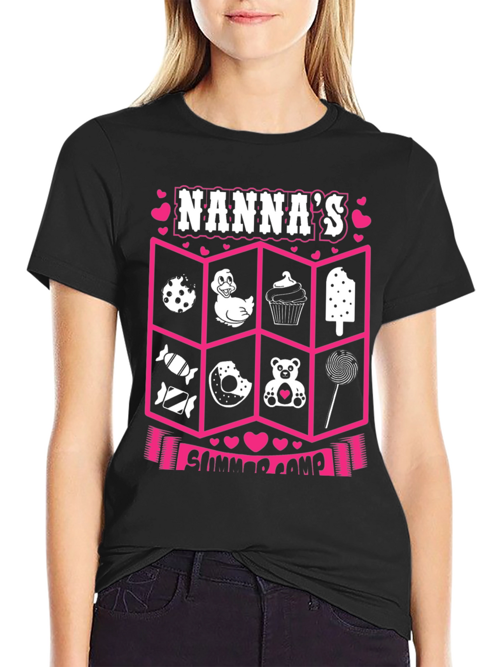 Nannas Summer Camp Graphic Tee