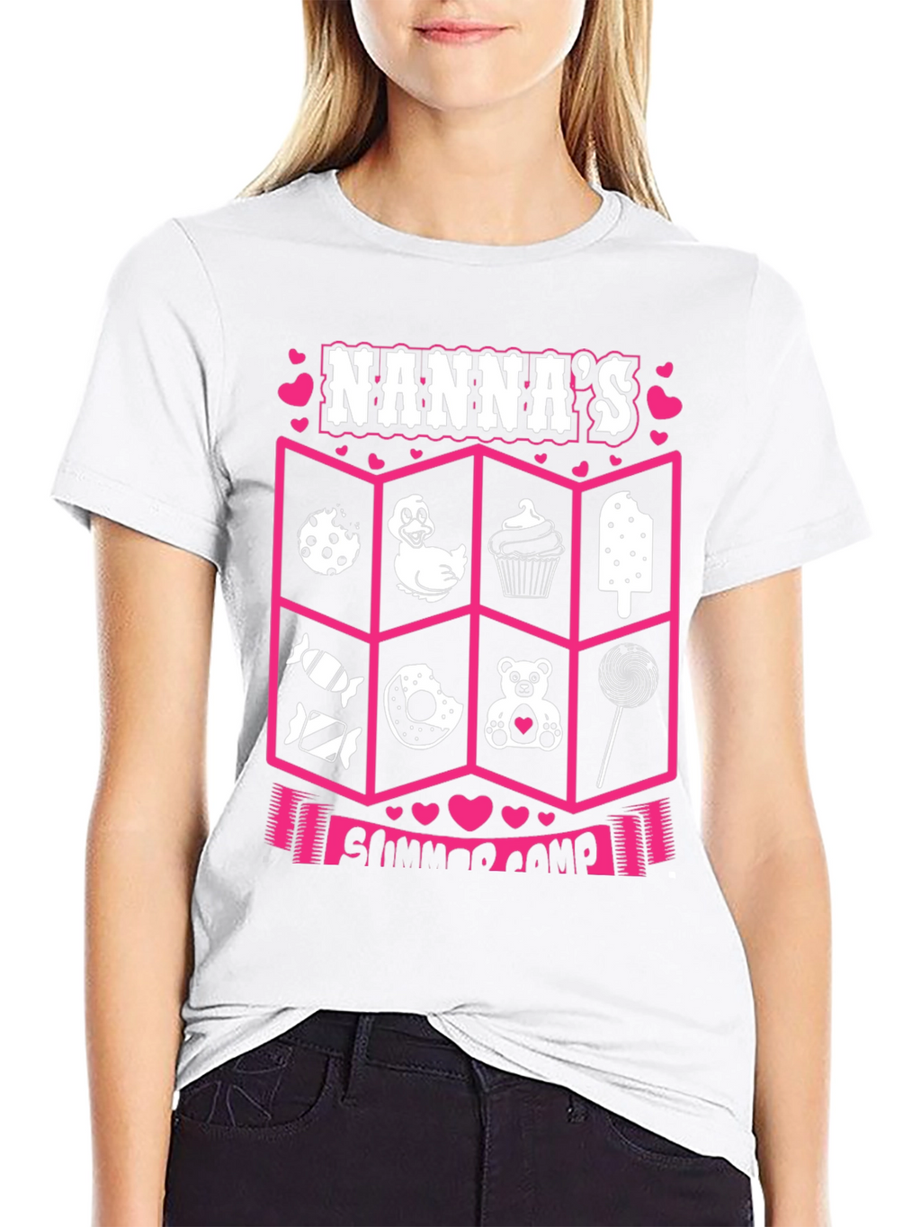 Nannas Summer Camp Graphic Tee