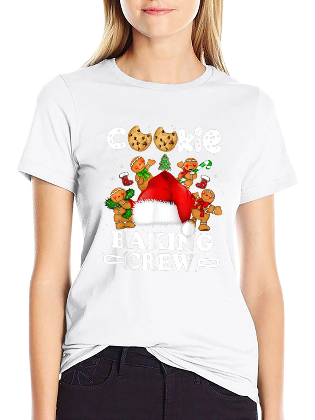 Cookie Baking Crew Christmas T-Shirt