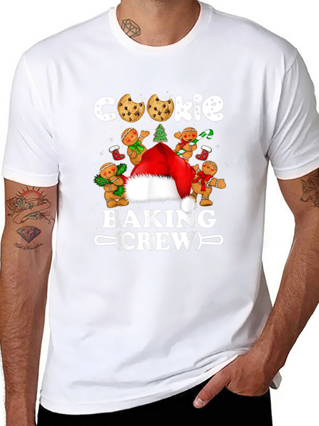 Cookie Baking Crew Christmas T-Shirt