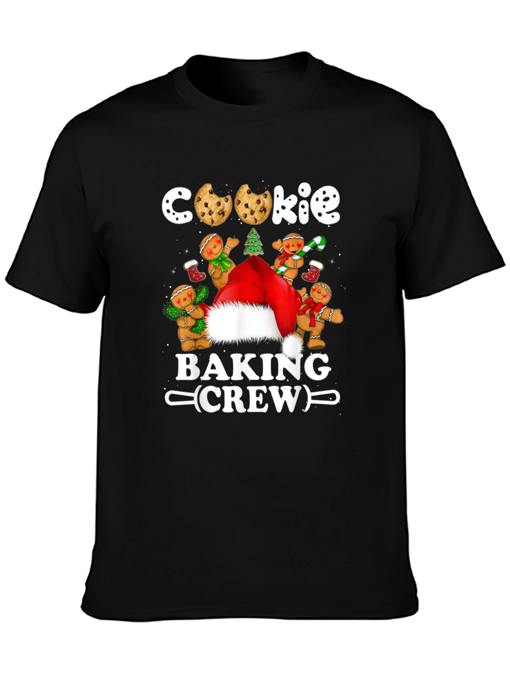 Cookie Baking Crew Christmas T-Shirt