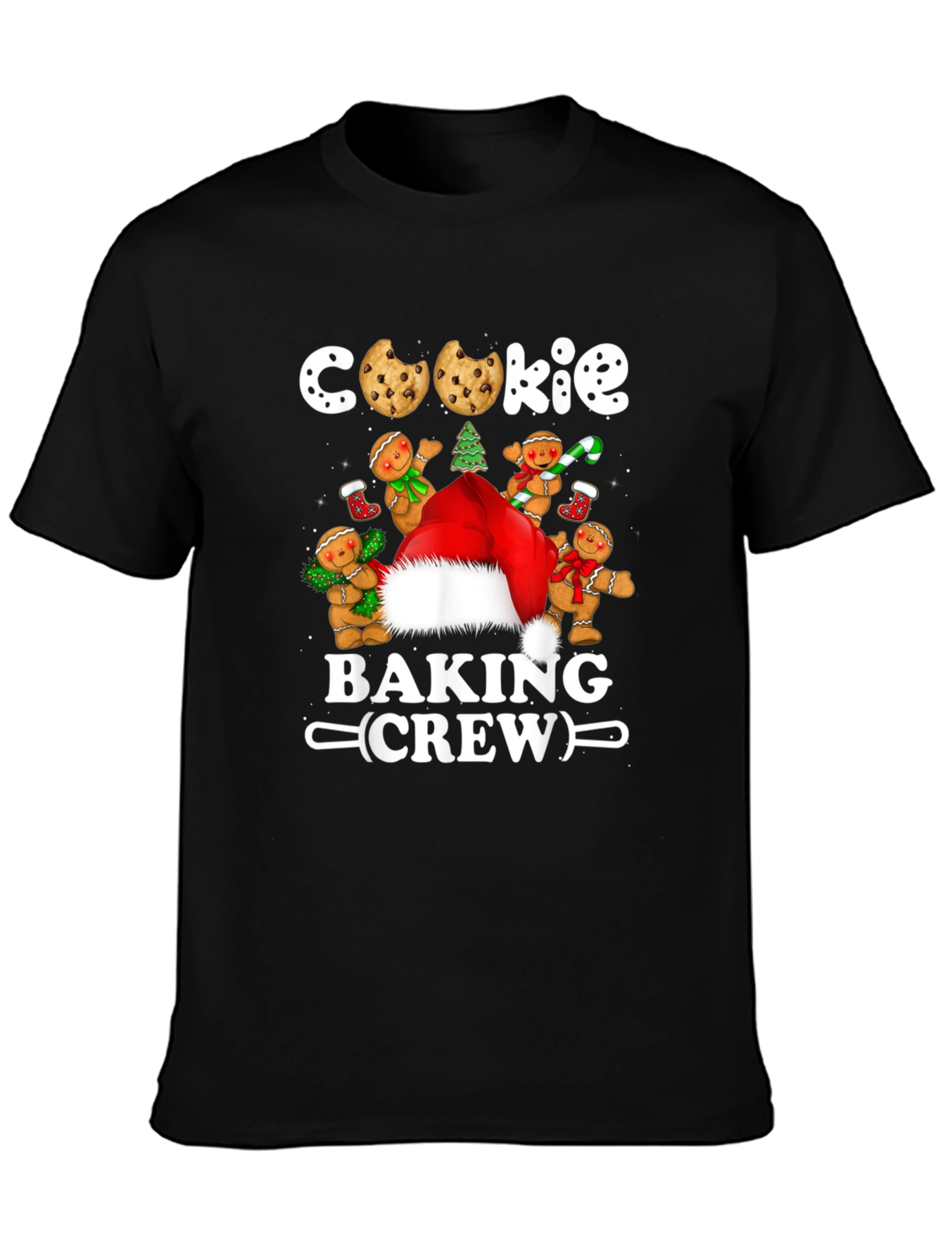 Cookie Baking Crew Christmas T-Shirt