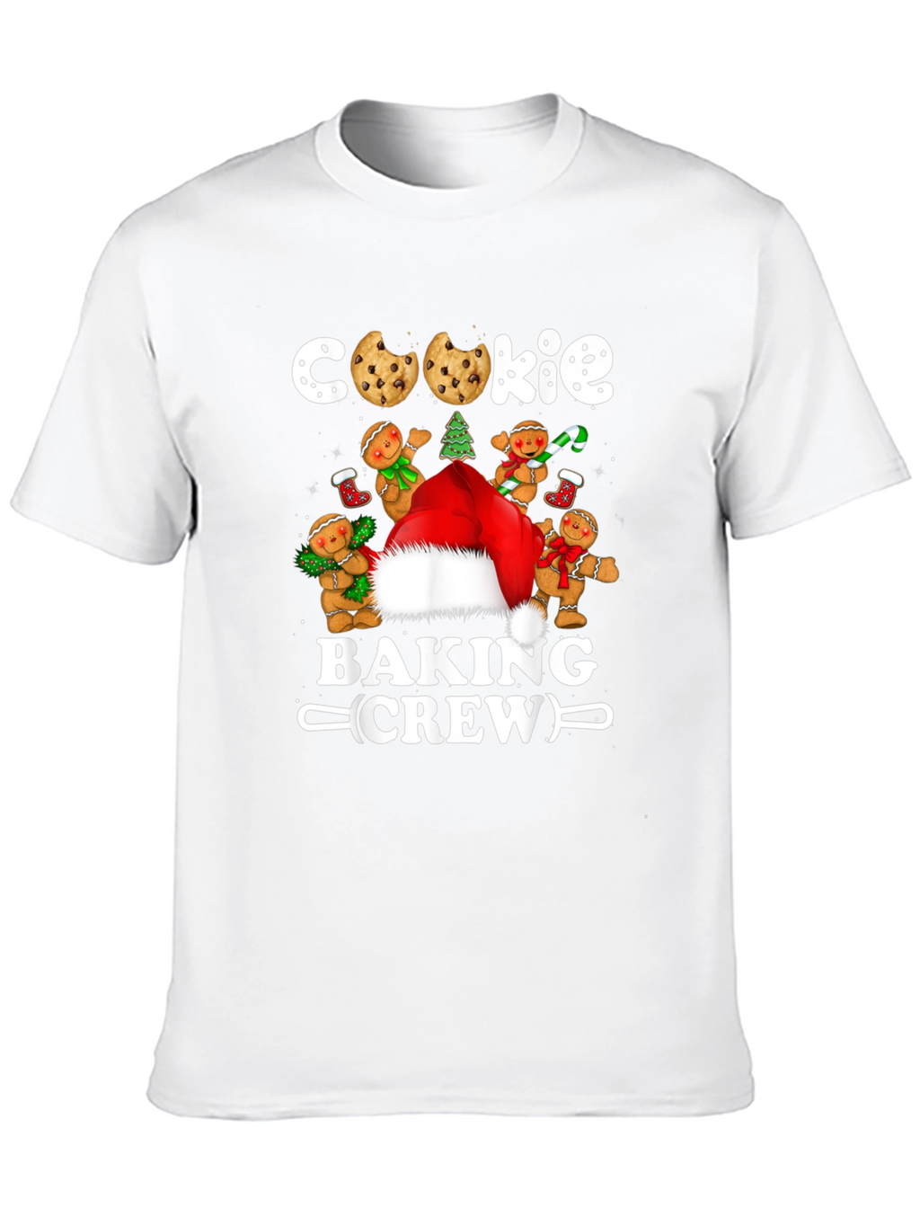 Cookie Baking Crew Christmas T-Shirt
