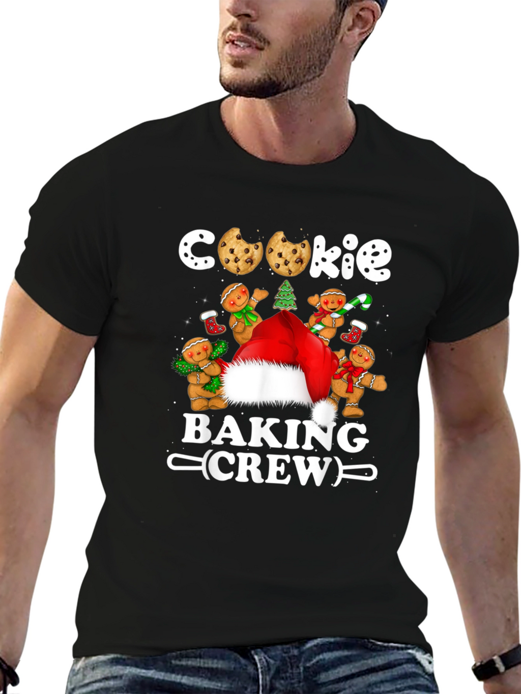 Cookie Baking Crew Christmas T-Shirt