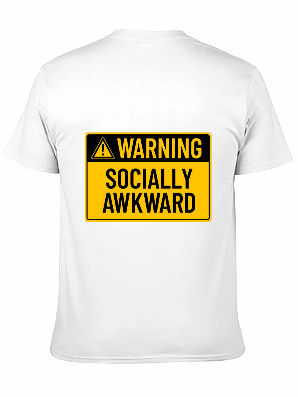 Warning Socially Awkward Graphic Tee